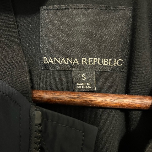 Navy Banana Republic Bomber Jacket - Picture 5 of 7
